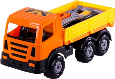 Image de Camion à benne basculante Jouet avec outils - Cavallino XL - 6 pièces