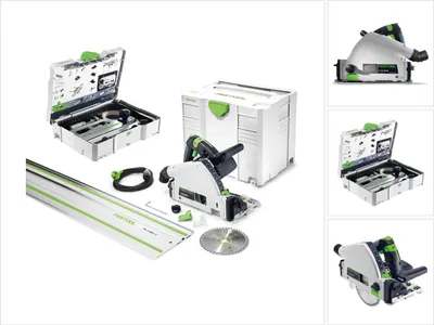 Produktbild von Festool TS 55 REBQ-PLUS-FS Tauchsäge 1200W 160 mm + Zubehör + Systainer ( 561580 )