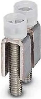 Obrázek produktu pro Phoenix Contact 0203438, Zásuvný můstek, 10 kusů, Měď, Stříbrná, 23 mm, 3,34 g