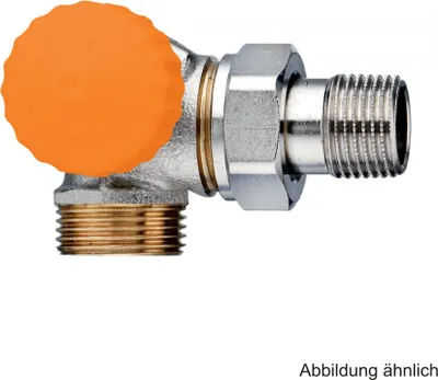 Produktbild von HEIMEIER Thermostat-Ventilunterteil Eclipse, Winkeleck/ links, DN15, AG G 3/4"