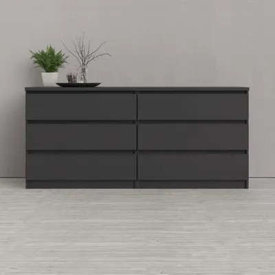 Produktbild von Naia Kommode Schwarz matt