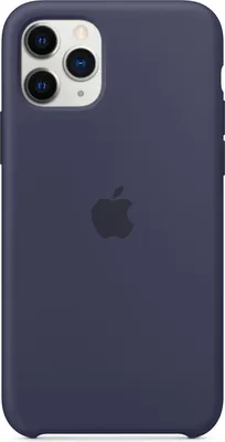 Image de Apple Silicone Backcover pour l'Apple iPhone 11 Pro - Bleu nuit