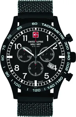 Produktbild von Swiss Alpine Military Herren Uhr Chrono 1746.9177SAM Edelstahl
