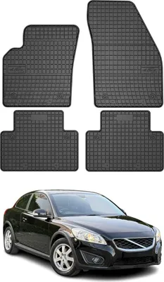 Obrázok produktu pre 2004-2012 Volvo S40 podlahové rohože TPE čierne 4 ks