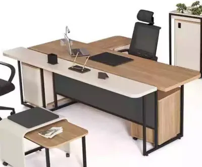 Image de Bureau d'angle Bureau Bureau Moderne Designer Nouveau JVmoebel