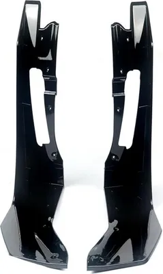Obrázek produktu pro Winglet Kit Vortex - Přední nárazník Corner Winglet Splitter - pro Ford Mustang GT500 (2015-2022) - lesklá černá