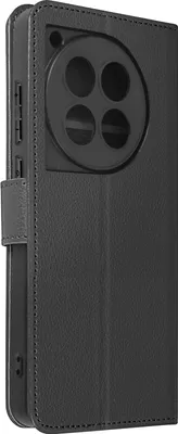 Zdjęcie produktu dla Avizar, skórzane etui OnePlus 12 5G z kieszeniami na karty, czarne
