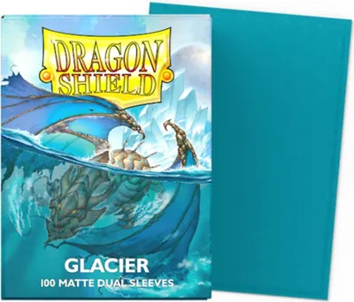 Produktbild von Dragon Shield Glacier, Kartenhülle, Hellblau, 100 Stück(e)