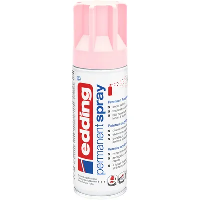 Obrázek produktu pro Edding 5200, 200 ml, Růže, Matný, Sprej, Voděodolný