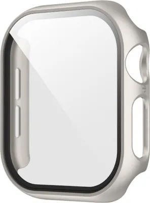 Produktbild von Für Apple Watch Series 11 / 10 42mm Kunststoff PC Smart Watch Hülle + Schutz Hart Glas Titan