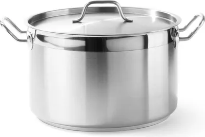 Productafbeelding van HENDI RVS braadpan met deksel, 280x170 mm, 10 liter, Profi Line