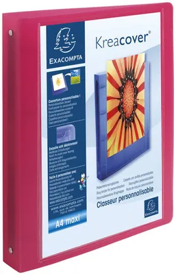 Immagine prodotto di Raccoglitore ad anelli in PP rigido 1000µ con 4 anelli da 30 mm