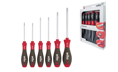 Produktbild von Wiha SoftFinish® TORX® Schraubendrehersatz, 6-tlg. (362 K6 SO)