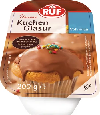 Produktbild von RUF Glasur Vollmilch 200g