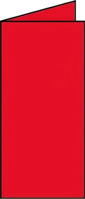 Image de Cartes-lettres DL COLORETTI rot 5er