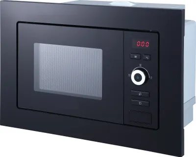 Produktbild von Mikrowelle 700 Watt Einbau Mikrowelle 60 cm 17 L Glas Schwarz Respekta