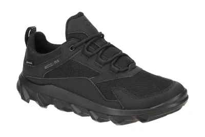 Produktbild von Ecco MX Damenschuhe - sportliche Schnür- Halbschuhe schwarz Freizeit NEU