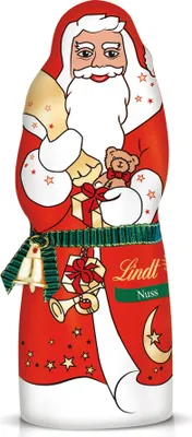 Produktbild von Lindt Weihnachtsmann Nuss, 125g