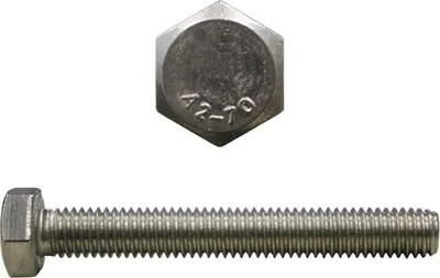 Produktbild von 50 Stk. Sechskantschrauben DIN933 M8x25 Edelstahl V2A