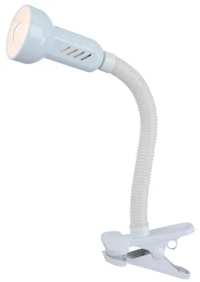 Produktbild von RGB LED Klemmleuchte, Flexo-Arm, weiß, H max. 48 cm