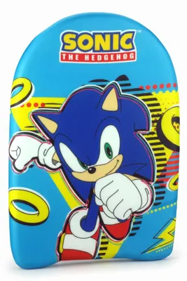Produktbild von Sonic The Hedgehog Kinder Schwimmboard Schwimmbrett Kickboard 45x30 cm - Bunt