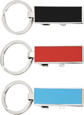 Produktbild von 3x Metall-Schlüsselanhänger / mit Flaschenöffner / 3 Farben