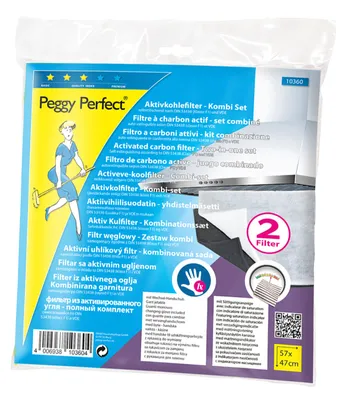 Produktbild von Peggy Perfect Aktivkohle Dunstfilter mit Wechselhandschuh 2 Filter