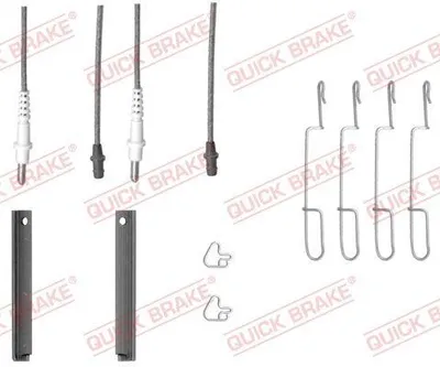 Produktbild von QUICK BRAKE 109-1280X Zubehörsatz, Scheibenbremsbelag x