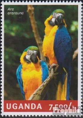 Produktbild von Briefmarken Uganda 2014 Mi 3269 (kompl.Ausg.) postfrisch Papageien