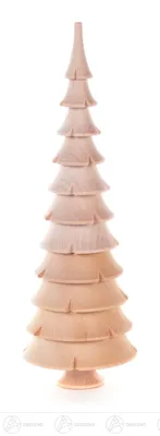 Produktbild von Massivholzbaum natur (21cm) von Dregeno Seiffen