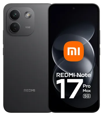 Image de Xiaomi Redmi Note 17 Pro MAX 5G, 256 Go, noir