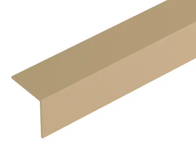 Zdjęcie produktu dla Kątownik PVC 10x10x1,1mm Cezar Beżowy RAL1001 Mat 1m