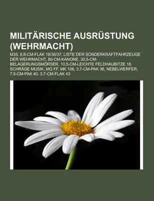 Produktbild von Militärische Ausrüstung (Wehrmacht)