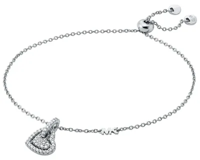 Immagine prodotto di Michael Kors MKC1748CZ040 Bracciale da donna con cuore in argento 925 22 cm