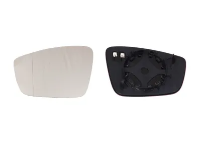 Produktbild von ALKAR Spiegelglas Außenspiegel Links für VW up! Schrägheck (121, 122, BL1, BL2) Beheizbar Asphärisch 6471182