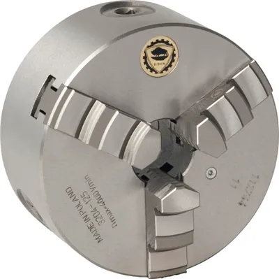 Image de Mandrin de tour à trois mors Bison fonte 160mm DIN6350