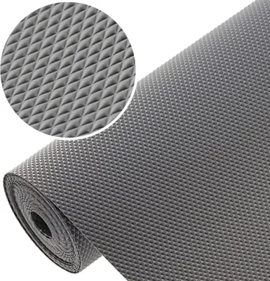 Produktbild von GTV AXISPACE Antirutsch‑Möbelmatte 480 mm×5000 mm – Anti‑Slip Einlege‑Matte für Schubladen & Regale, anthrazit