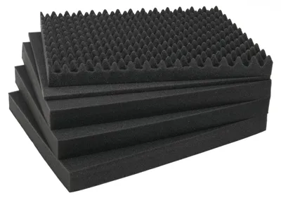 Koffereinlagen Set mit Rasterschaumstoff für Outdoor-Fotokoffer von HMF mit 57 cm Breite