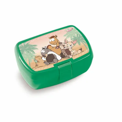 Image de NICI Boîte à goûter Animaux du désert, Tatou, fourmilier et renard du désert, boîte à goûter, plastique, multicolore, 45456