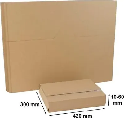 Obrázek produktu pro Obaly na knihy MERLIN, extra velké, 420 x 300 mm (A3), 10 kusů