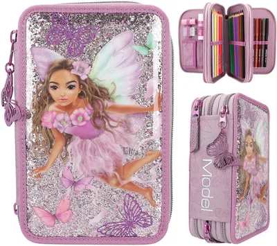 Produktbild von TopModel TOPModel 3 Fach Federtasche FAIRY LOVE
