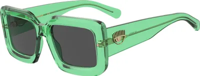 Immagine prodotto di Chiara Ferragni CF 7022/S GREEN/GREY 53/19/140 Occhiali da sole da donna Occhiali da sole da donna