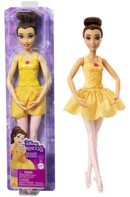 Produktbild von Puppe Disney Prinzessin Belle als Ballerina, 29 cm