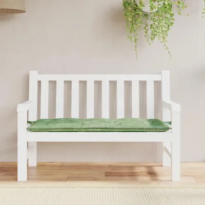 Obrázok produktu pre vidaXL Záhradná lavička Leaf Pattern 120x50x7 cm Fabric