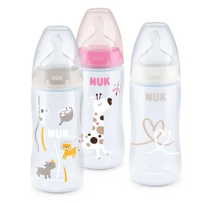 Produktbild von Nuk PP-Flasche 3er Pack First Choice Plus