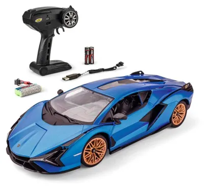 Zdjęcie produktu dla TAMIYA-CARSON Modellbau GmbH & Co. KG 1:14 Lamborghini Sián 2,4 GHz 1 Inne
