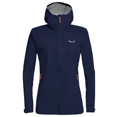 Produktbild von Salewa Aqua 3.0 ptx Jacke Hardshell Regenjacke Damen, Farbe:Navy Blazer, Größe:38