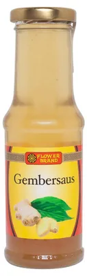 Produktbild von Flower Brand Gembersaus 220 g – Würzige Ingwersauce für asiatische Gerichte