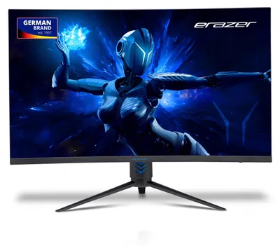 Produktbild von ERAZER Spectator X20 (MD 22093) 80 cm (32 Zoll) Full HD Widescreen Curved Gaming Monitor (165Hz, 1080p, Adaptive Sync, 16:9, 1ms, HDMI, Display Port, MD22093)
