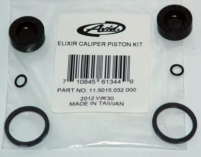 Produktbild von Elixir Caliper Piston Kit 11.5015.032.000, schwarz, 6-teilig (1 Set)